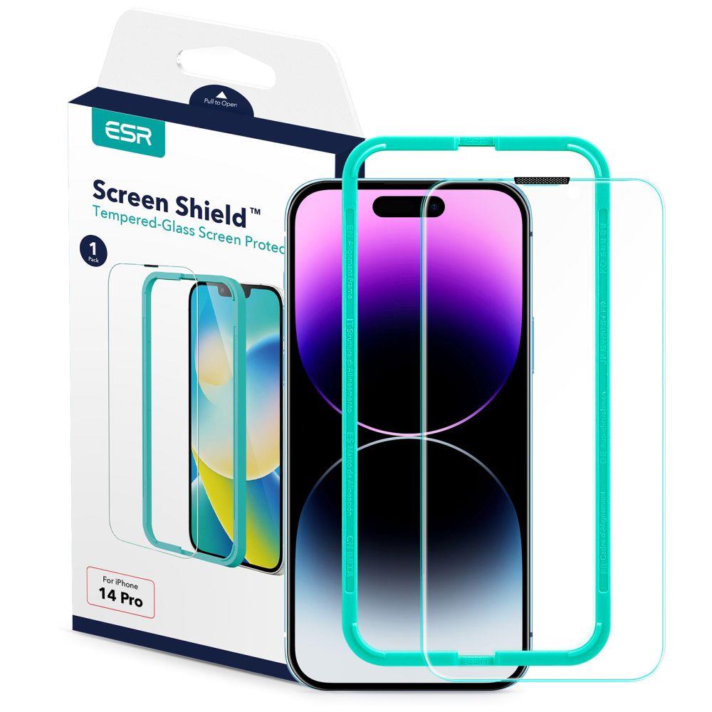 Vidro temperado ESR Screen Shield para iPhone 14 Pro