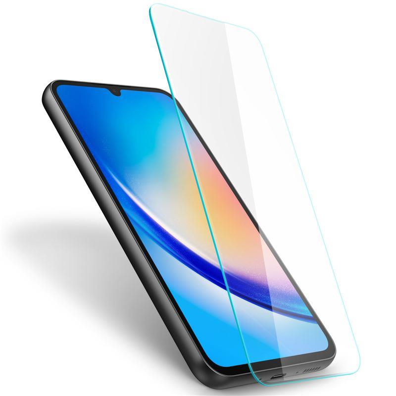 Vidro temperado Spigen Glas.tR Slim para Samsung Galaxy A34 5G - 2 peças.