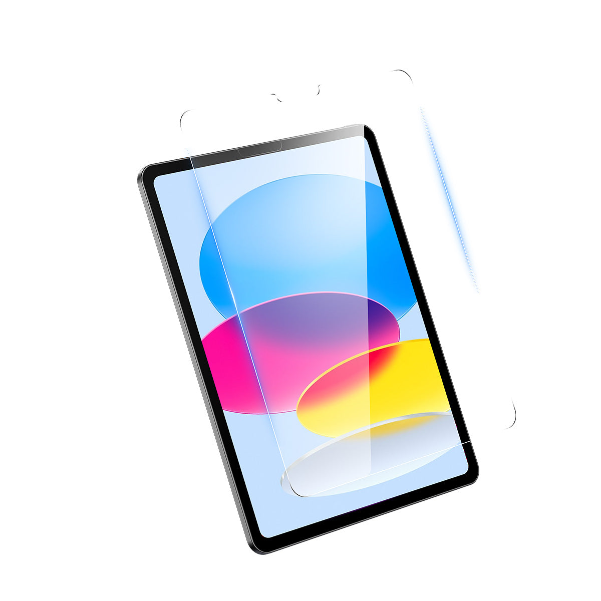 Vidro Temperado Baseus Crystal para iPad 10 10.9'' 2022 + kit de montagem - transparente