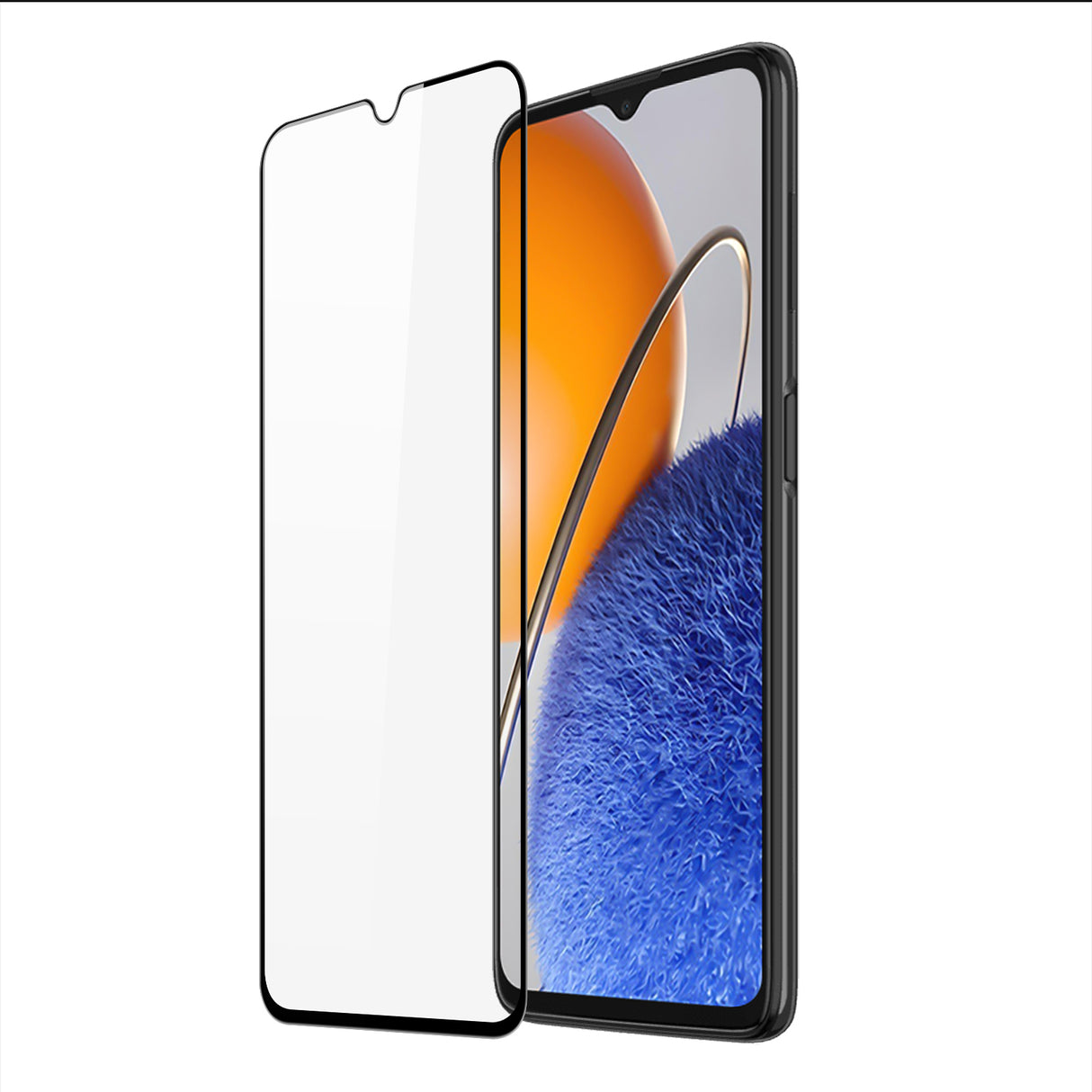 Vidro Temperado Dux Ducis 9D para Huawei nova Y61 9H com moldura preta.