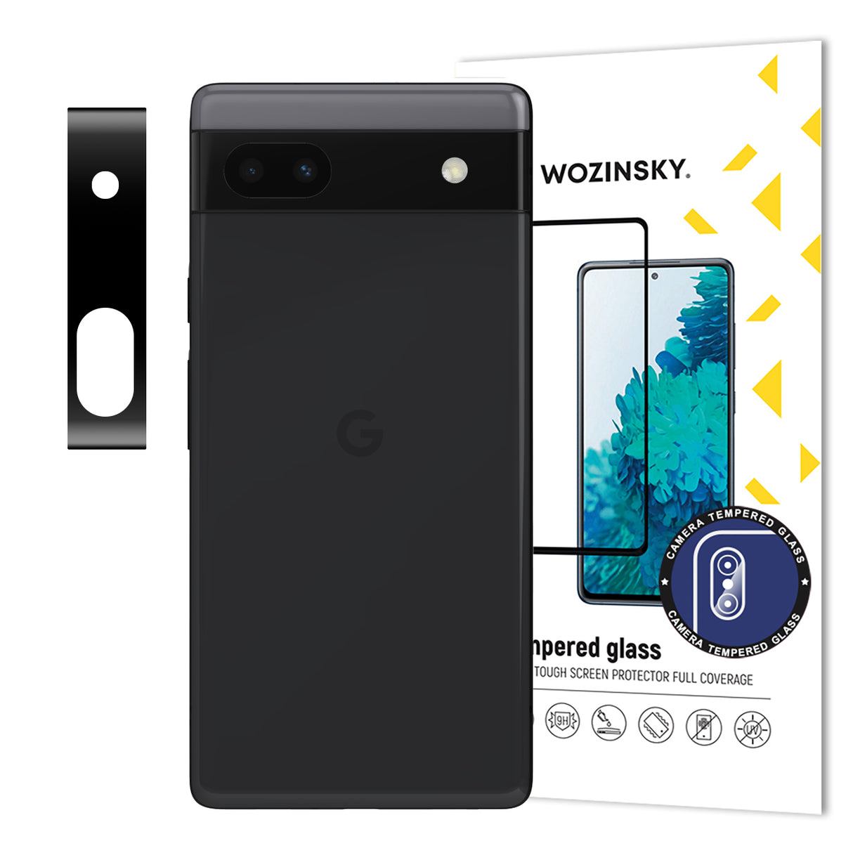 Wozinsky Full Camera Glass vidro temperado para Google Pixel 6a para câmera 9H
