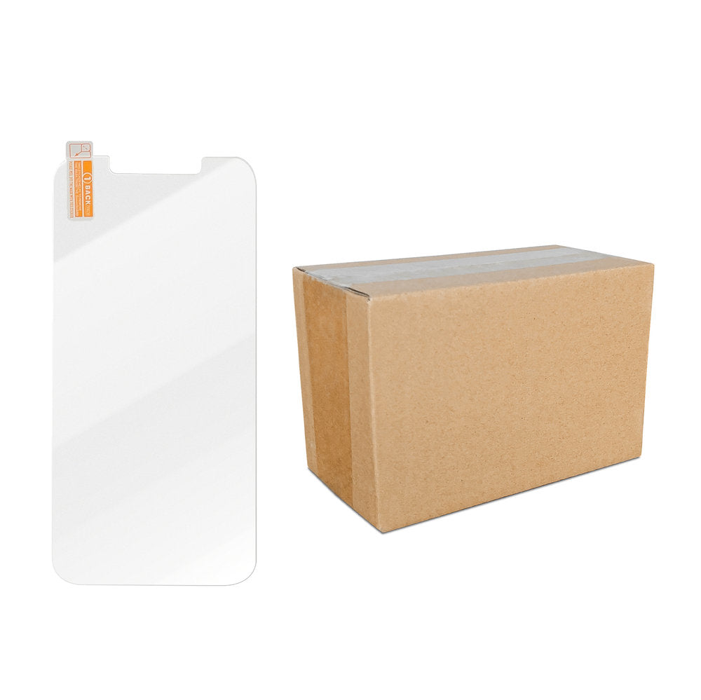 Vidro temperado em pacote múltiplo para iPhone 15 Plus - 50 peças