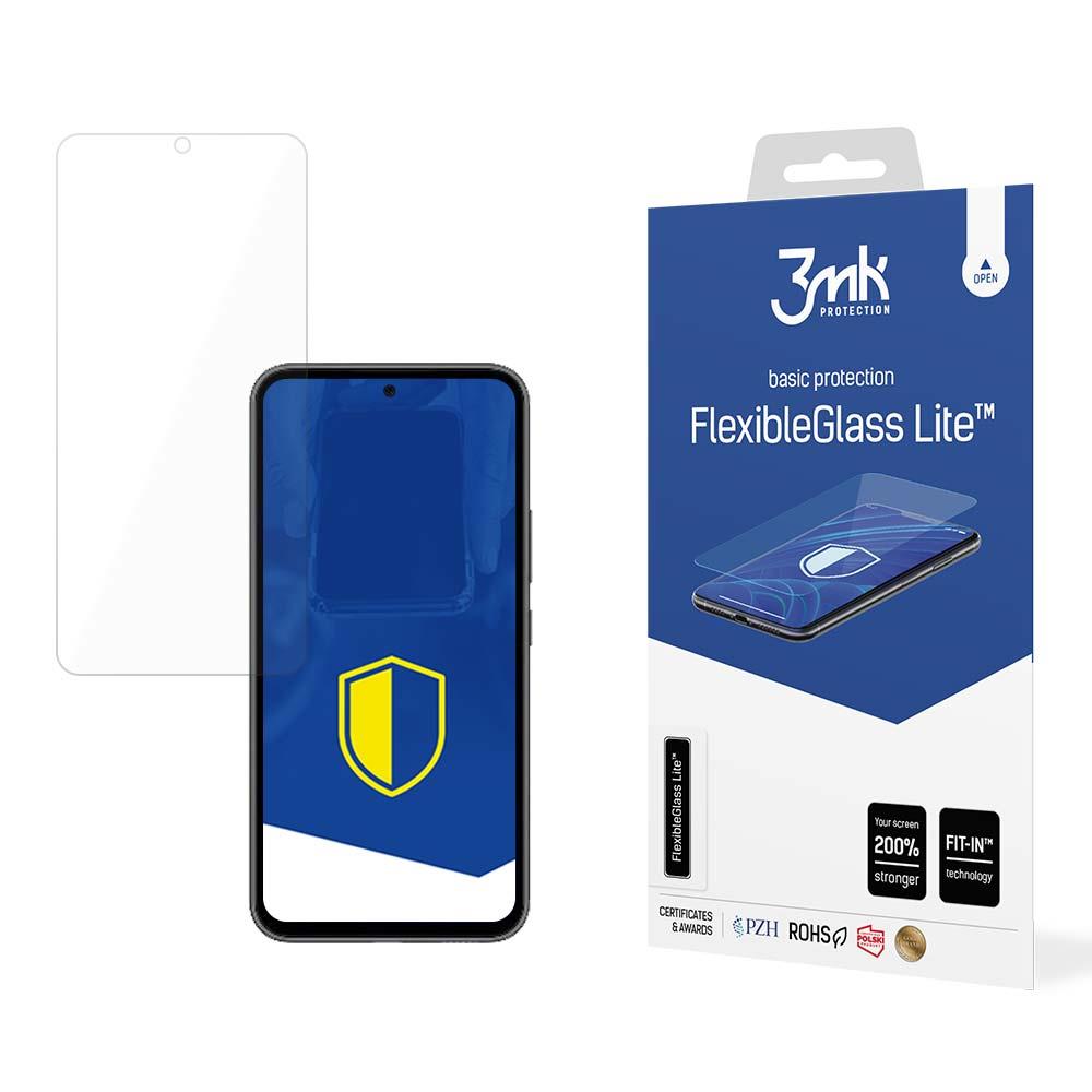 Vidro híbrido 3mk FlexibleGlass Lite™ para Samsung Galaxy A54 5G