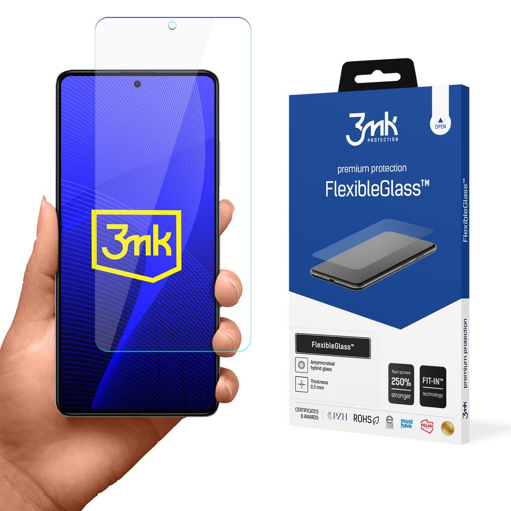 Vidro híbrido 3mk FlexibleGlass™ para Redmi Note 12 5G