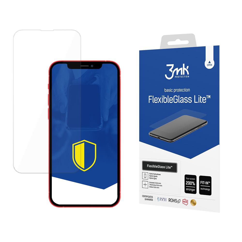 Vidro híbrido 3mk FlexibleGlass Lite™ para iPhone 13