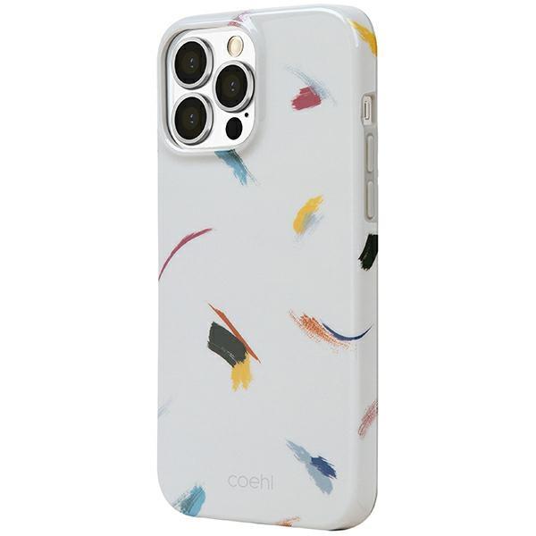 Capa Uniq Coehl Reverie para iPhone 13 Pro / iPhone 13 - cinza claro