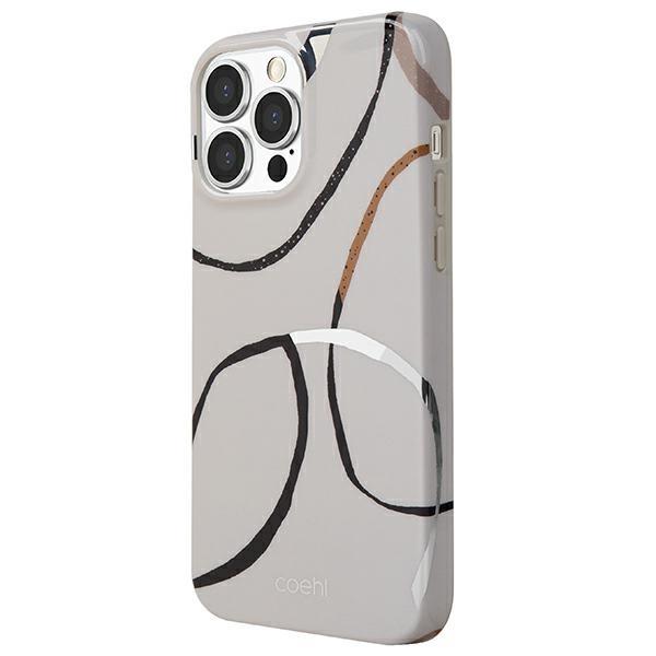 Capa Uniq Coehl Valley para iPhone 13 Pro / iPhone 13 - cor areia