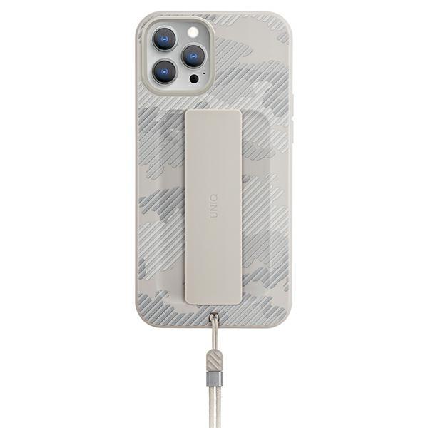 Capa Uniq Heldro para iPhone 12 Pro Max - camuflagem bege