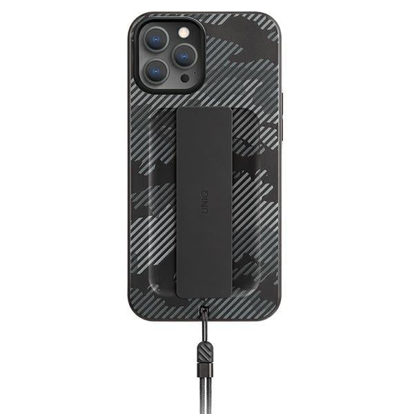 Capa Uniq Heldro para iPhone 12 Pro Max - camuflado preto