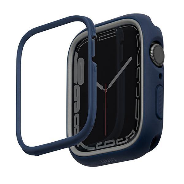 Capa Uniq Moduo para Apple Watch 4/5/6/7/8/SE/SE2 44/45mm - azul-cinza