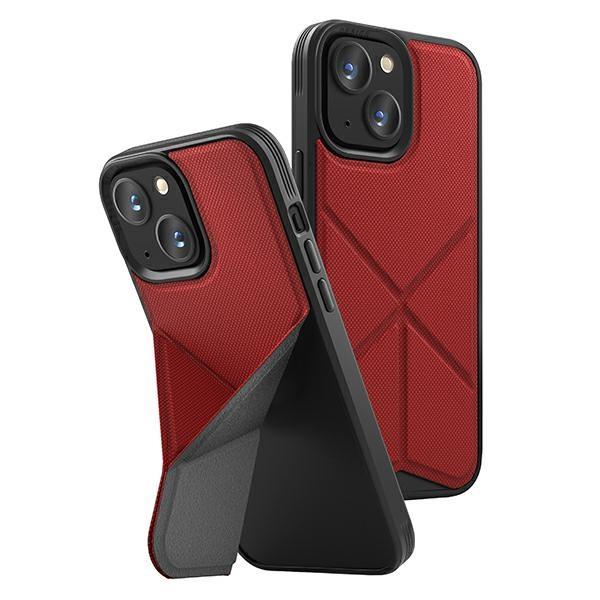 Capa UNIQ Transforma MagSafe para iPhone 13 - vermelha
