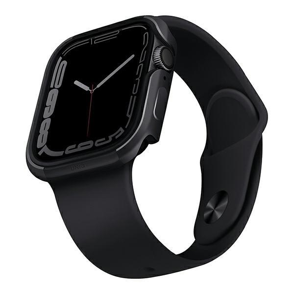 Estojo UNIQ Valencia para Apple Watch 4/5/6/7/8/SE/SE2 40/41mm - grafite