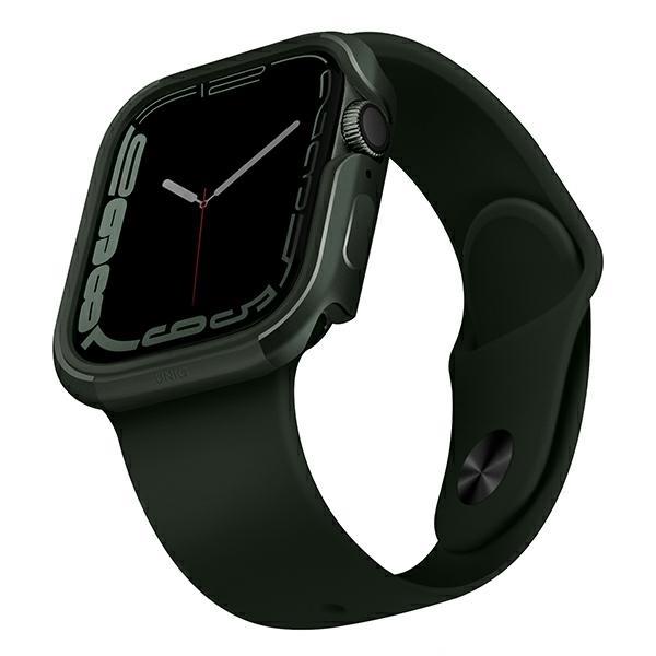 Estojo UNIQ Valencia para Apple Watch 4/5/6/7/8/SE/SE2 45/44mm - verde