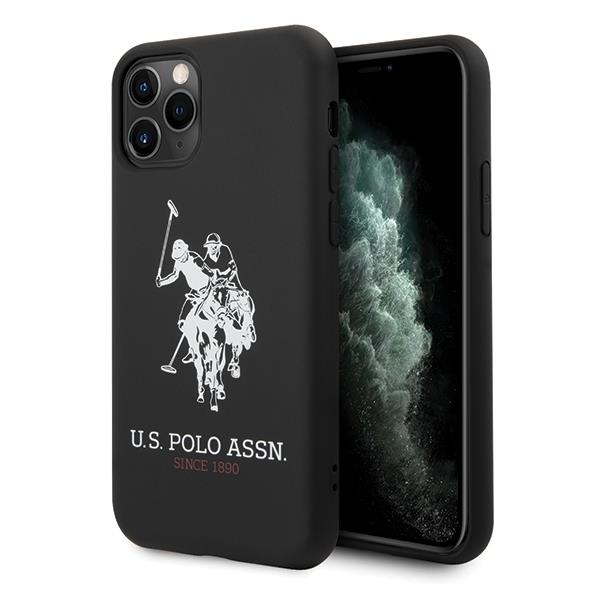 Estojo U.S. Polo Assn. Coleção Tipo Polo para iPhone 11 Pro Max - azul marinho