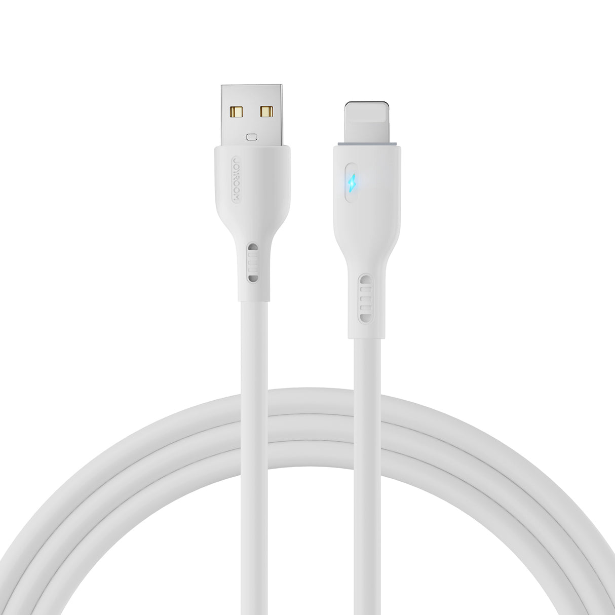 Cabo USB - Lightning 2.4A 2m Joyroom S-UL012A13 - branco