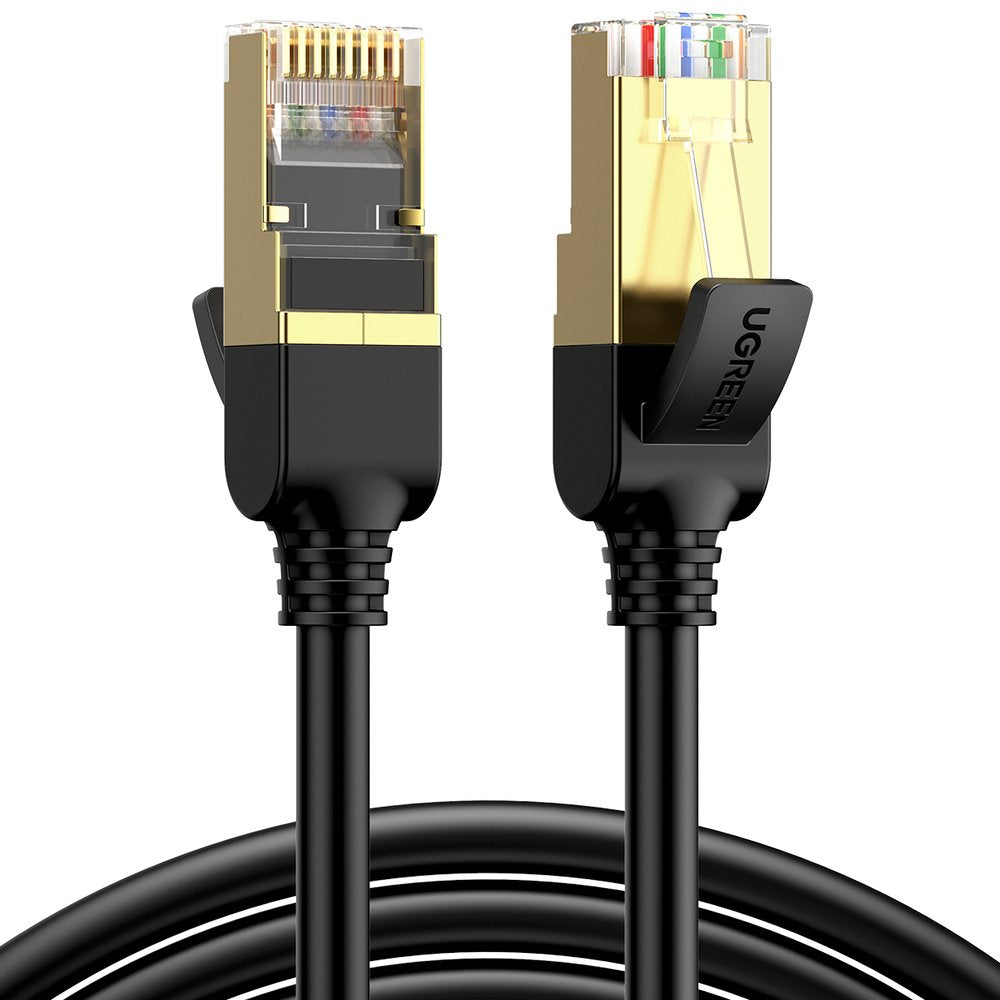 Cabo de rede Ugreen NW107 RJ45/Cat 7 STP 5m - preto