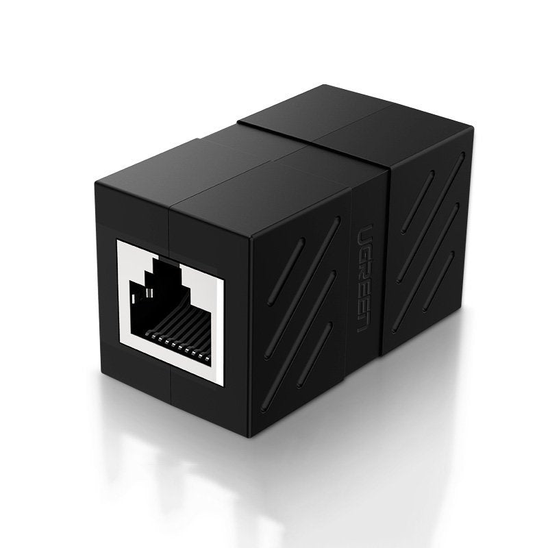 Ugreen placa de rede externa RJ45 - USB 2.0 100 Mbps Ethernet preto (CR110 20254)