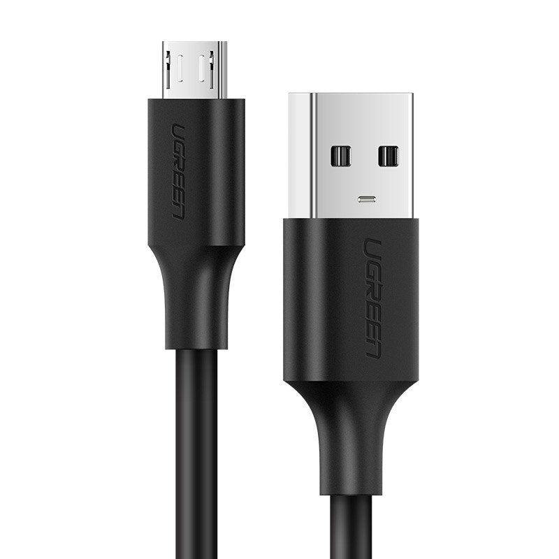 Ugreen cabo USB - micro USB 2A 1m preto (60136)