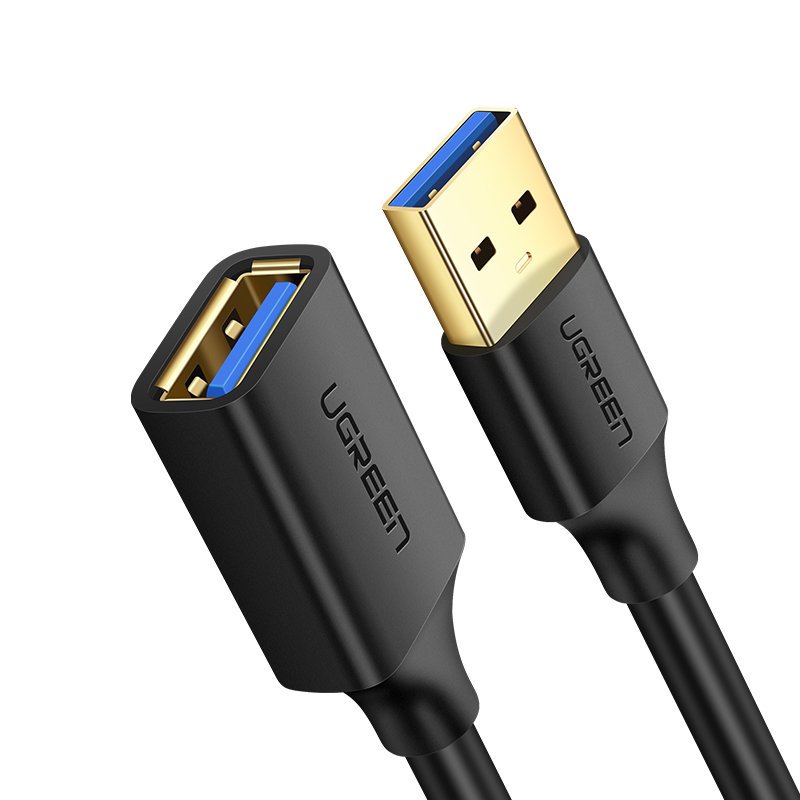 Ugreen cabo USB 3.0 (macho) - USB 3.0 (macho) 2m cinza (10371)