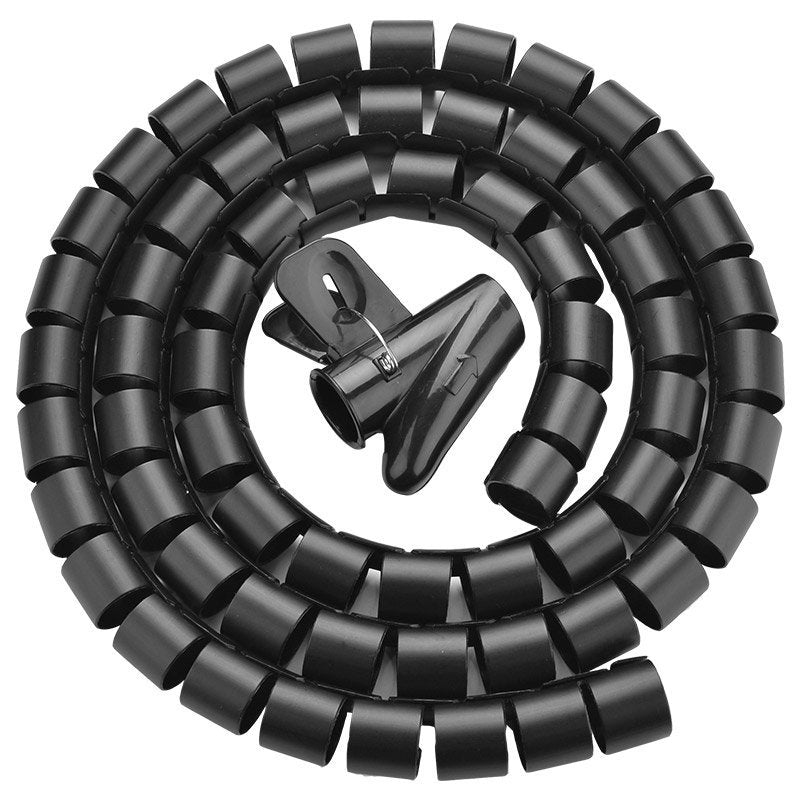 Ugreen organizador de cabos com cobertura de 3m preto (30819)
