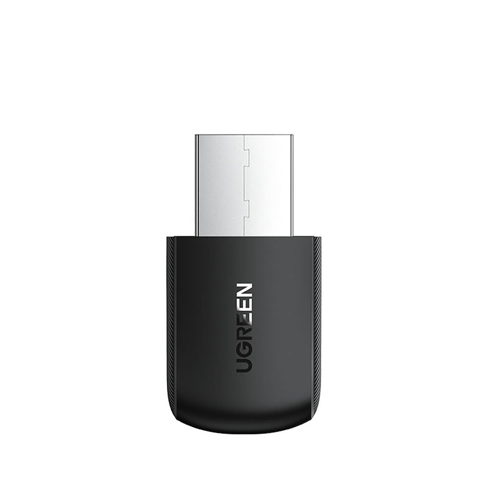 Adaptador Ugreen de banda dupla, cartão de rede externo USB - WiFi 11ac AC650 preto (CM448)