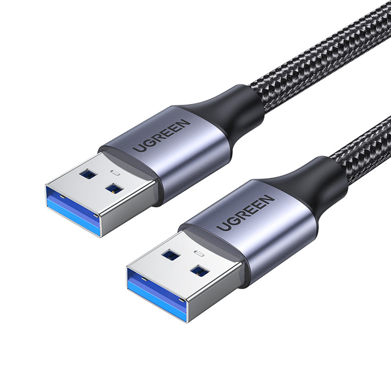 Cabo Ugreen USB - USB 3.0 5Gb/s 1m cinza (US373)