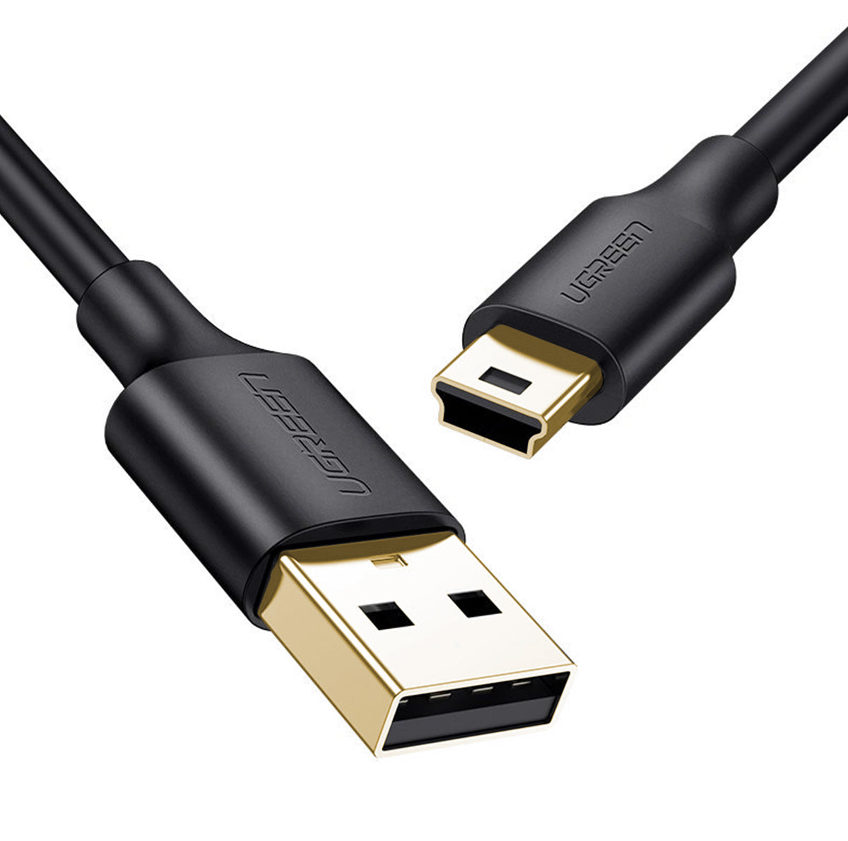 Cabo Ugreen USB para mini USB 480 Mbps 1 m preto (US132 10355)