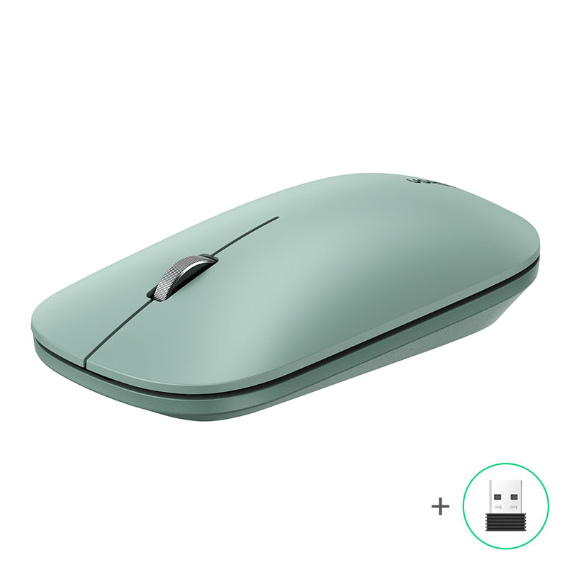 Ugreen Rato sem fio USB portátil verde (MU001)
