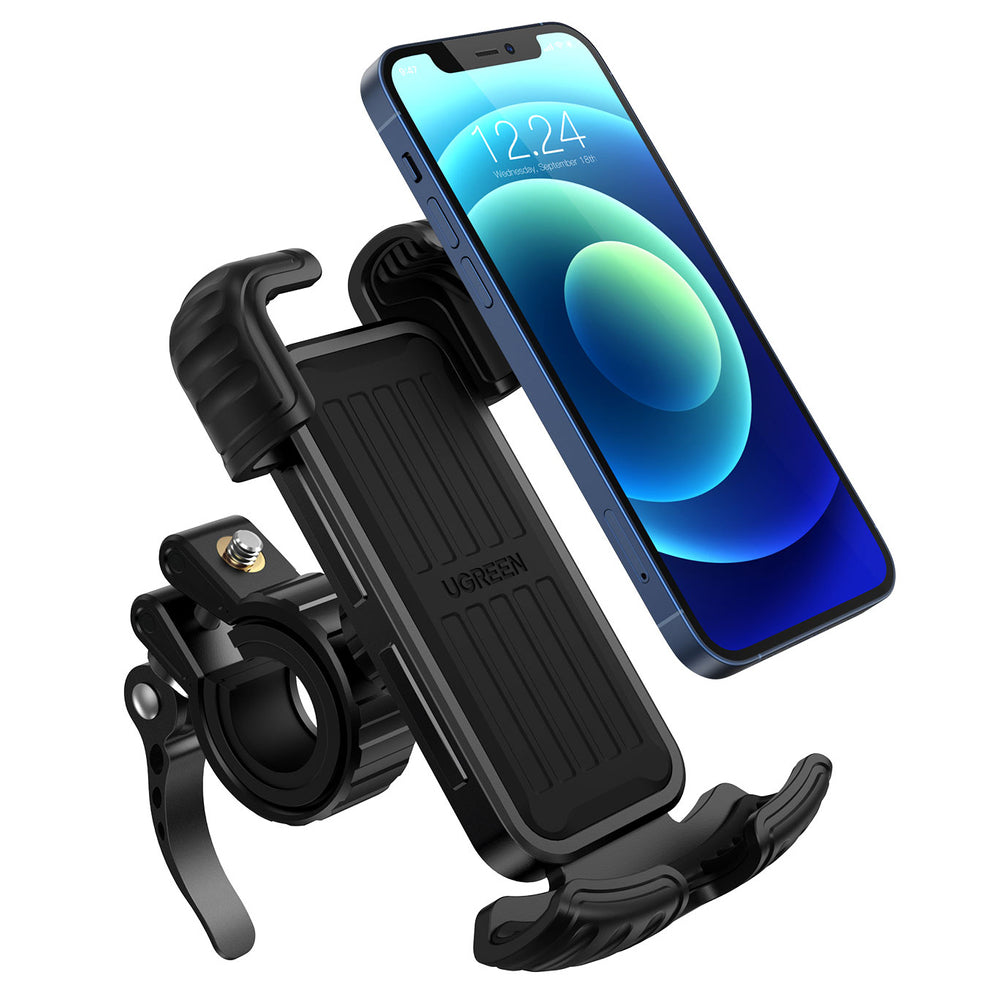 Ugreen suporte universal de bicicleta para telefone, para bicicleta e motocicleta, preto (LP494 black)