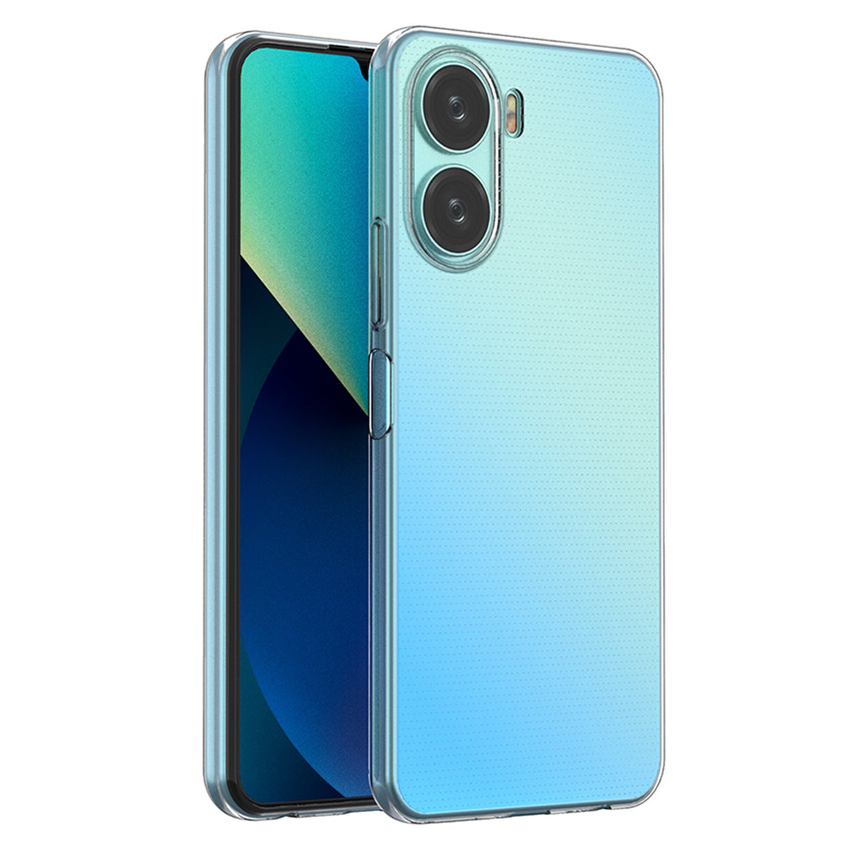 Capa ultra clara de 0.5mm para Vivo Y16 / Vivo Y02s capa fina transparente