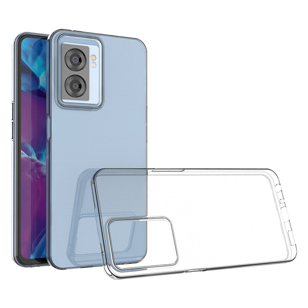 Capa Ultra Clear 0.5mm para Oppo A57 5G / A57 / A77 5G / A77 / K10 5G, Realme V23 5G / Narzo 50 5G / Q5i 5G, capa fina e transparente.