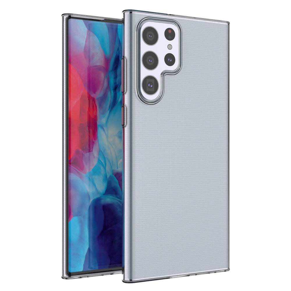 Capa de gel Ultra Clear 0.5mm para Samsung Galaxy S22 Ultra transparente