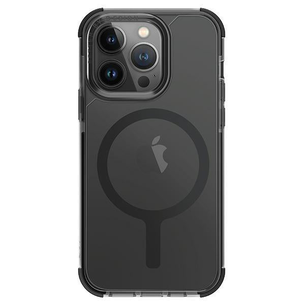 Capa UNIQ Combat Magclick para carregamento do iPhone 15 Pro Max - preta