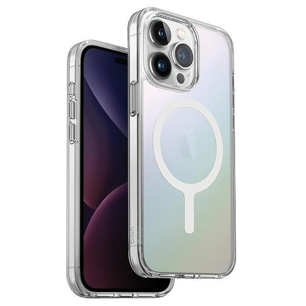 Capa UNIQ LifePro Xtreme Magclick Charging para iPhone 15 Pro Max - opalizante