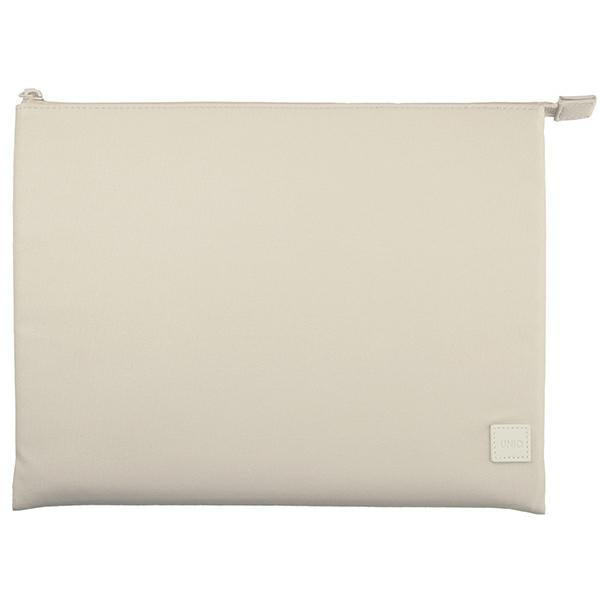 Capa UNIQ Lyon Waterproof RPET para laptop de 14" - bege