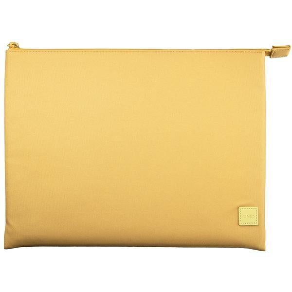Capa UNIQ Lyon Waterproof RPET para laptop de 14" - amarelo