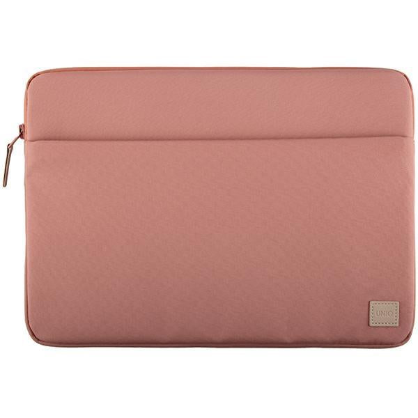Capa UNIQ Vienna Waterproof RPET para laptop de 14" - rosa