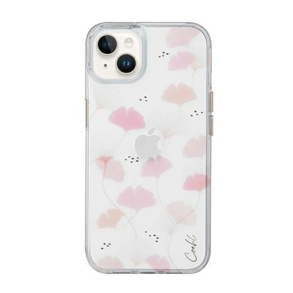 Capa Uniq Coehl Meadow para iPhone 14 Plus - rosa
