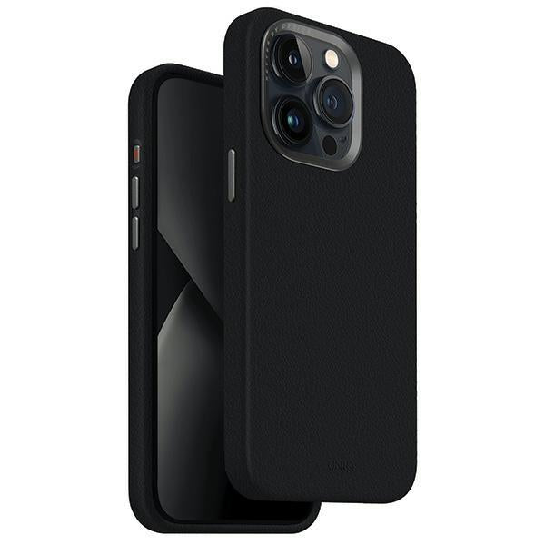 Capa UNIQ Lyden Magclick para carregamento do iPhone 15 Pro Max - preta