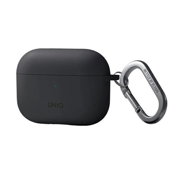 Capa Uniq Nexo para AirPods Pro 2 + ganchos de orelha - cinza