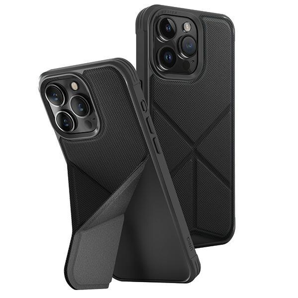 Capa UNIQ Transforma para iPhone 15 Pro - preta