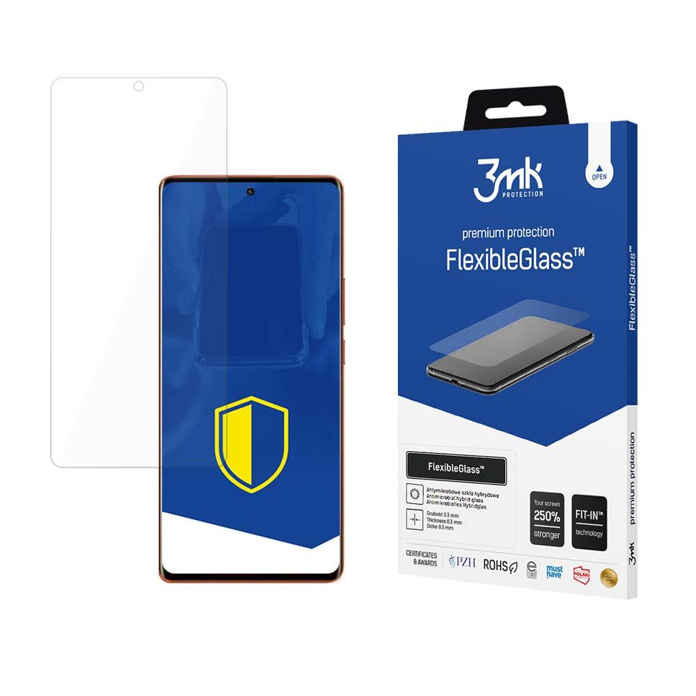 Vidro híbrido 3mk FlexibleGlass™ para Vivo X80 Pro