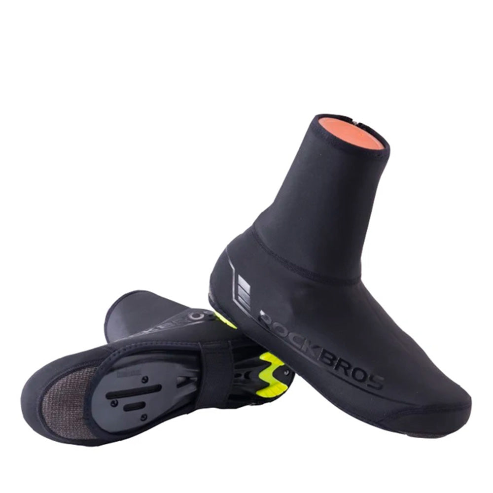 Protetores de sapatos Rockbros LF1052-1 à prova d'água - pretos