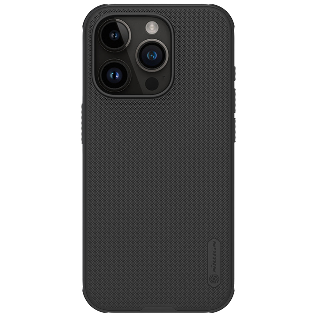 Capa Reforçada para iPhone 15 Pro Nillkin Super Frosted Shield Pro - Preta