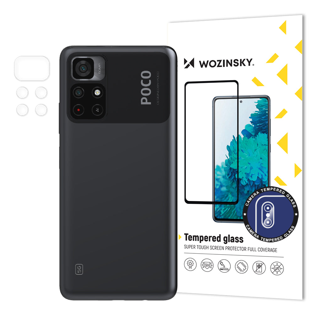 Wozinsky Camera Glass vidro temperado 9H para toda a câmera do Xiaomi Poco M4 Pro 5G