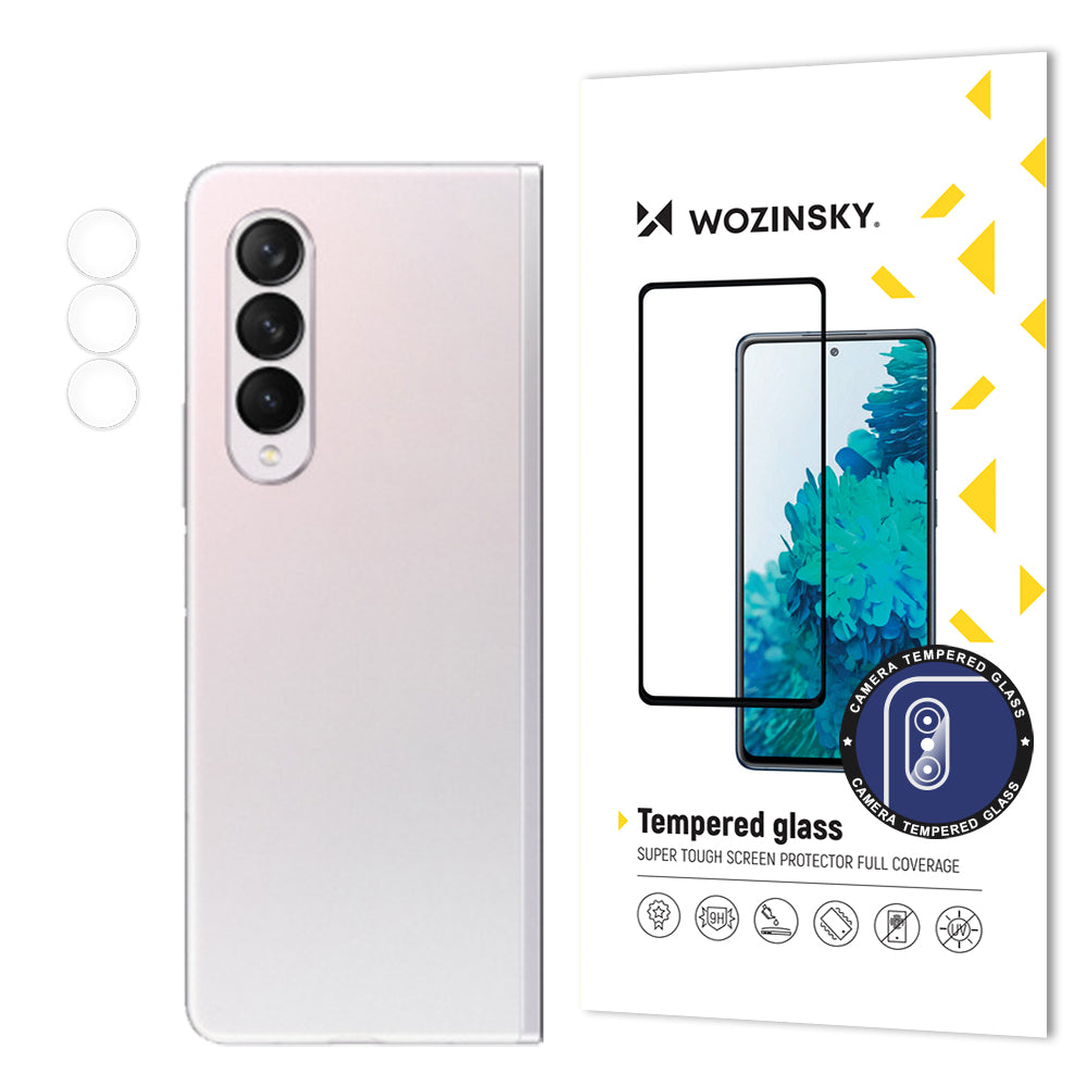 Wozinsky Camera Glass vidro temperado 9H para toda a câmera do Samsung Galaxy Z Fold 3