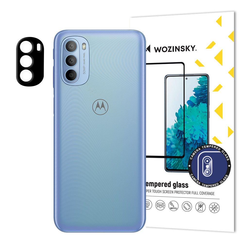 Wozinsky Full Camera Glass vidro temperado 9H para toda a câmera do Motorola Moto G31