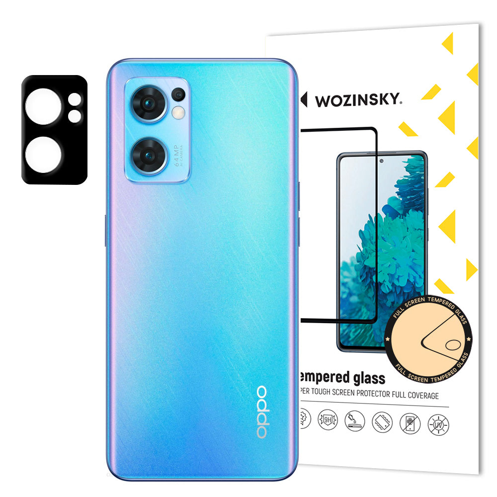 Wozinsky Full Camera Glass vidro temperado 9H para toda a câmera do Oppo Reno7 5G