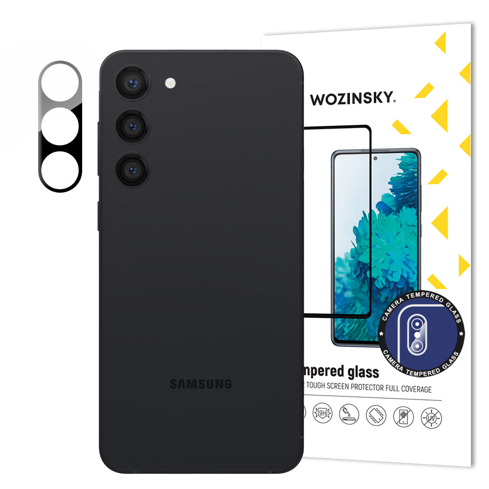 Vidro Temperado Wozinsky Full Camera Glass para câmera do Samsung Galaxy S23 9H