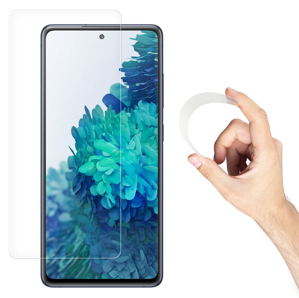 Capa de Carbono estojo flexível para Samsung Galaxy S21 Ultra 5G azul